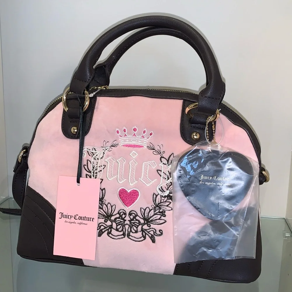 Juicy Couture‎ Pink Diamond Heritage Satchel